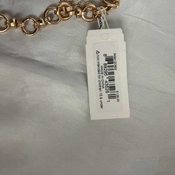 Betsy Johnson strawberry and flower statement necklace new!!! - Picture 7 of 7